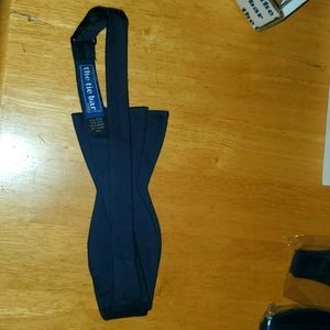 Navy wool bow tie. $20 for all